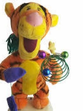 VTG 1990s Telco Winnie the Pooh Tigger Animated Motion-ette - Needs Repair